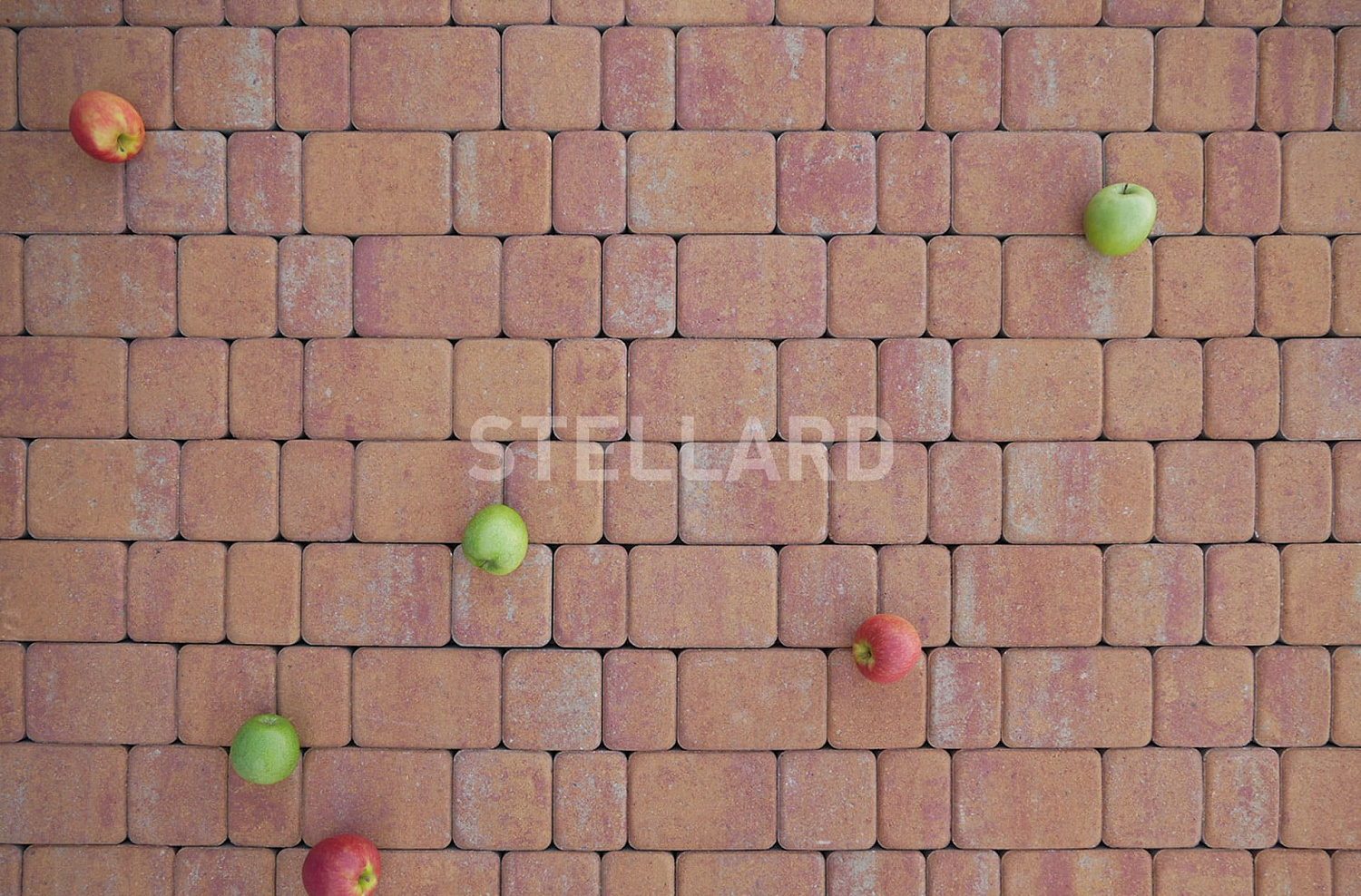 Тротуарная плитка Stellard Старый город Color mix Санрайз 40