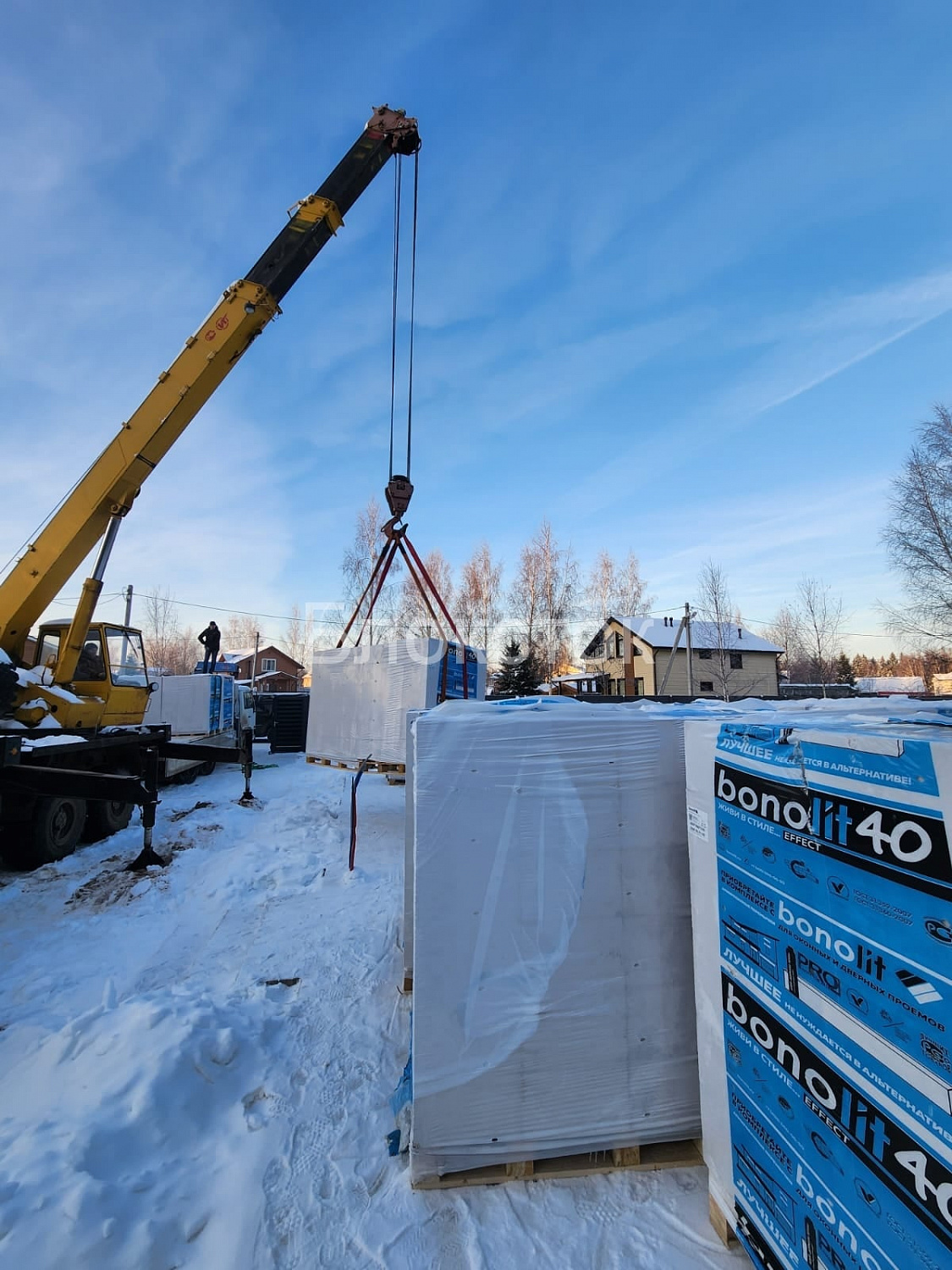 Газобетонные блоки Бонолит Малоярославец D600 625х250х200 стеновые